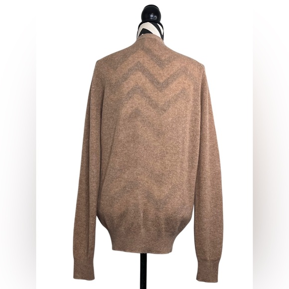 KHAITE Amelia Camel 100% Cashmere Sz S Cardigan - Picture 2 of 15